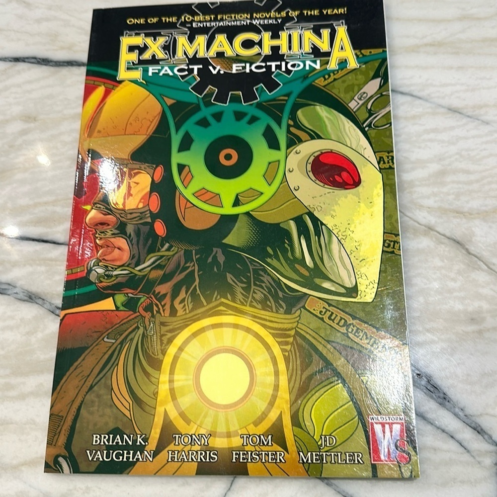 Ex Machina Volume 3 Fact V Fiction Wildstorm Comics TPB Trade Paperback